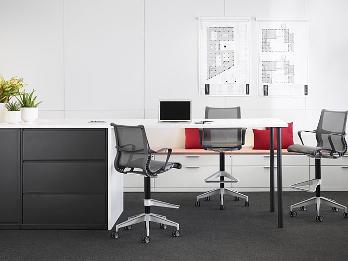 collaborative design workshop for office furniture dealer
